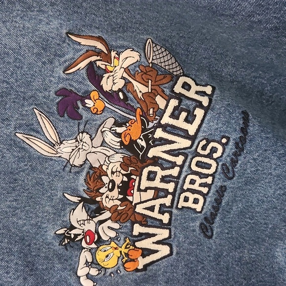 Vintage Warner Brothers Looney Tunes denim jacket - Picture 3 of 8